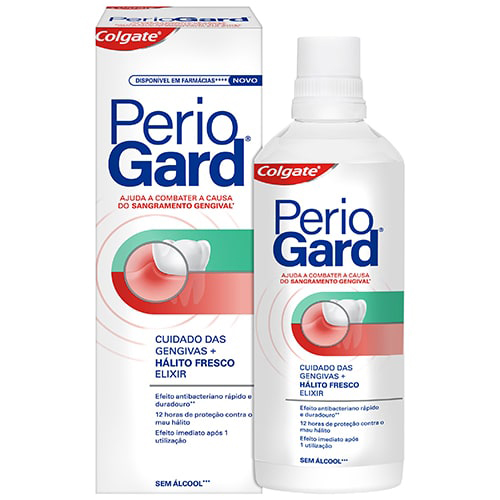 Packshot of PerioGard Gum Care Fresh Breath mouthwash